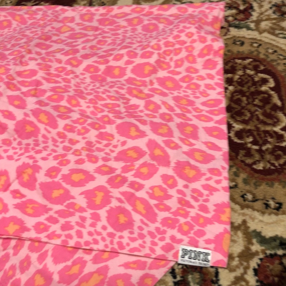 Vs pink one pillow case